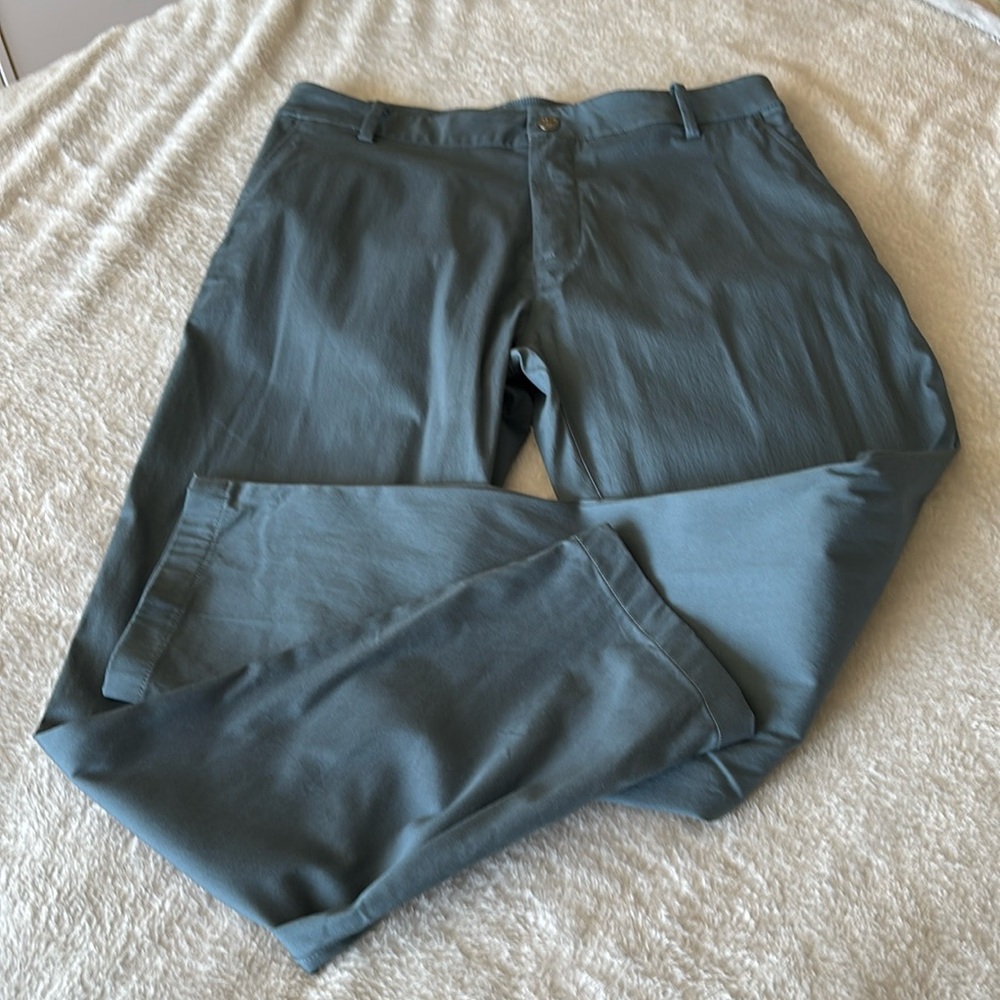 Birddogs Men's Blue 6-Pocket Chinos Lined Stretch Performance Golf 32 x 28 EUC